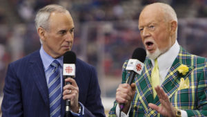 Ron MacLean and Don Cherry