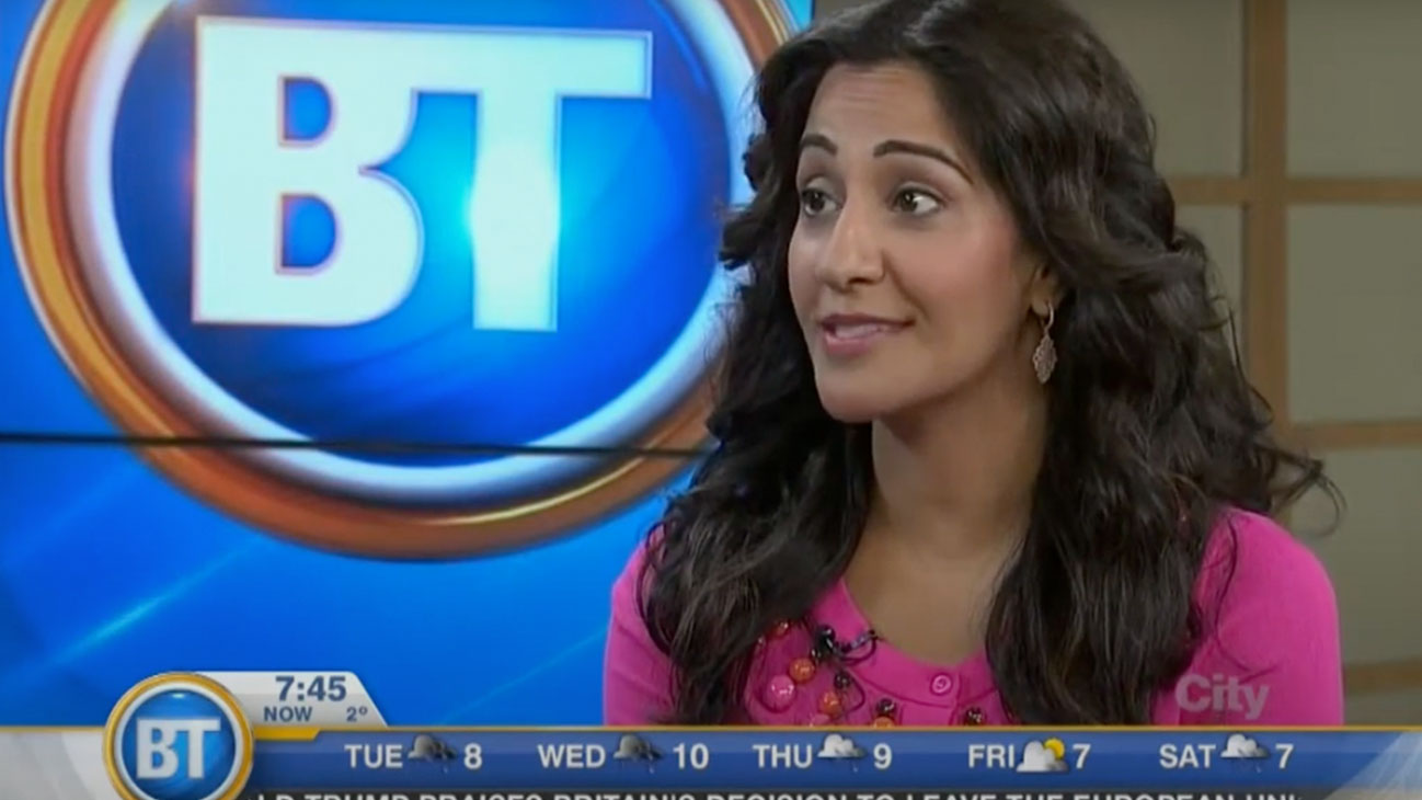 Dr. Shimi Kang on Breakfast Television