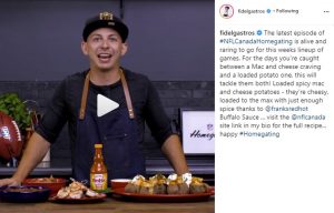 Matt Basile for NFL and Frank's Red Hot Buffalo Sauce