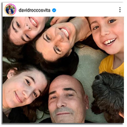 David Rocco and family