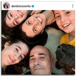 David Rocco and family