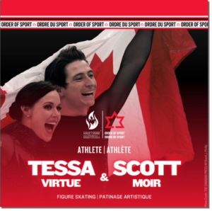 Photo of Tessa Virtue and Scott Moir. Photo from https://www.instagram.com/cansportshall