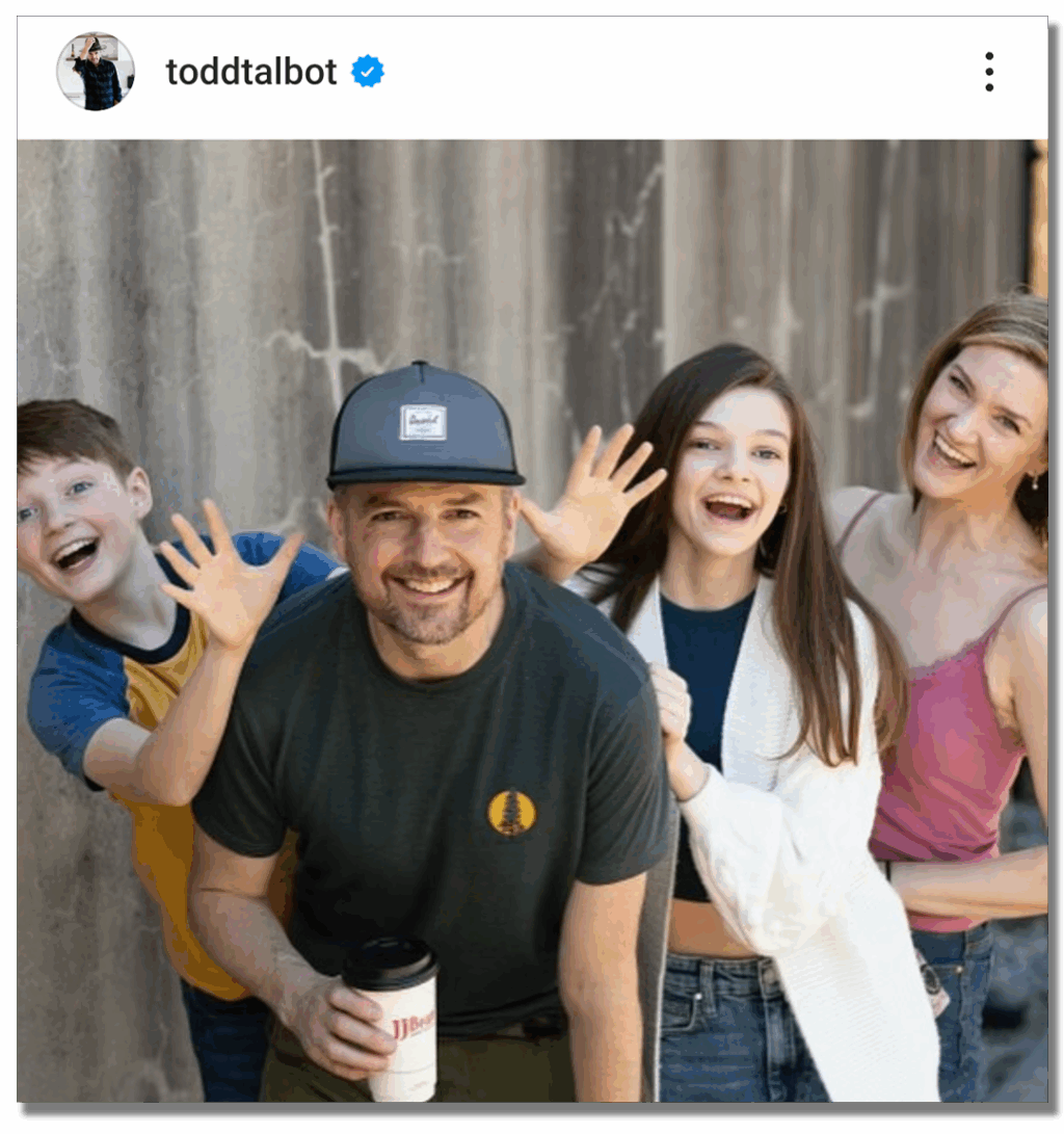 Todd Talbot and Family