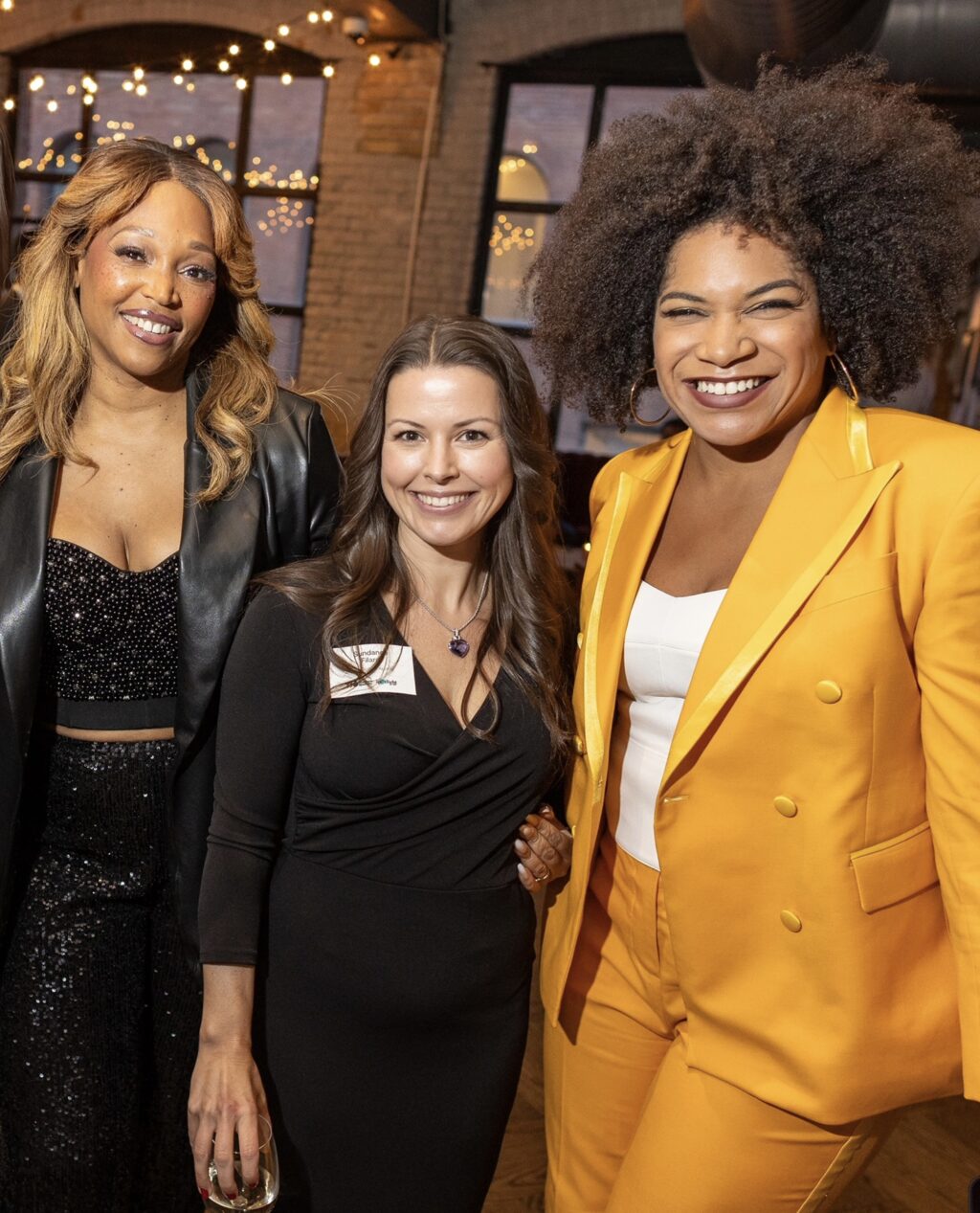 Tracy Moore, Arisa Cox, and The Spotlight Agency President, Sundance Filardi