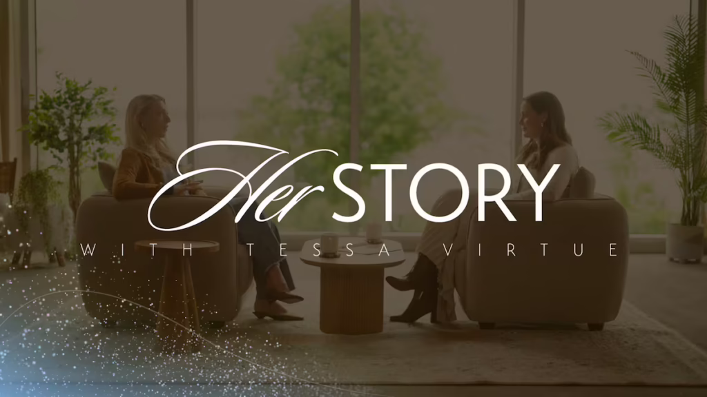 CBC HerSTORY with Tessa Virtue Title Art