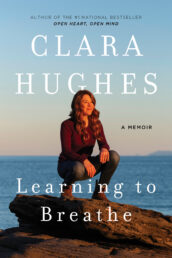 Clara Hughes Book Cover for Learning to Breathe
