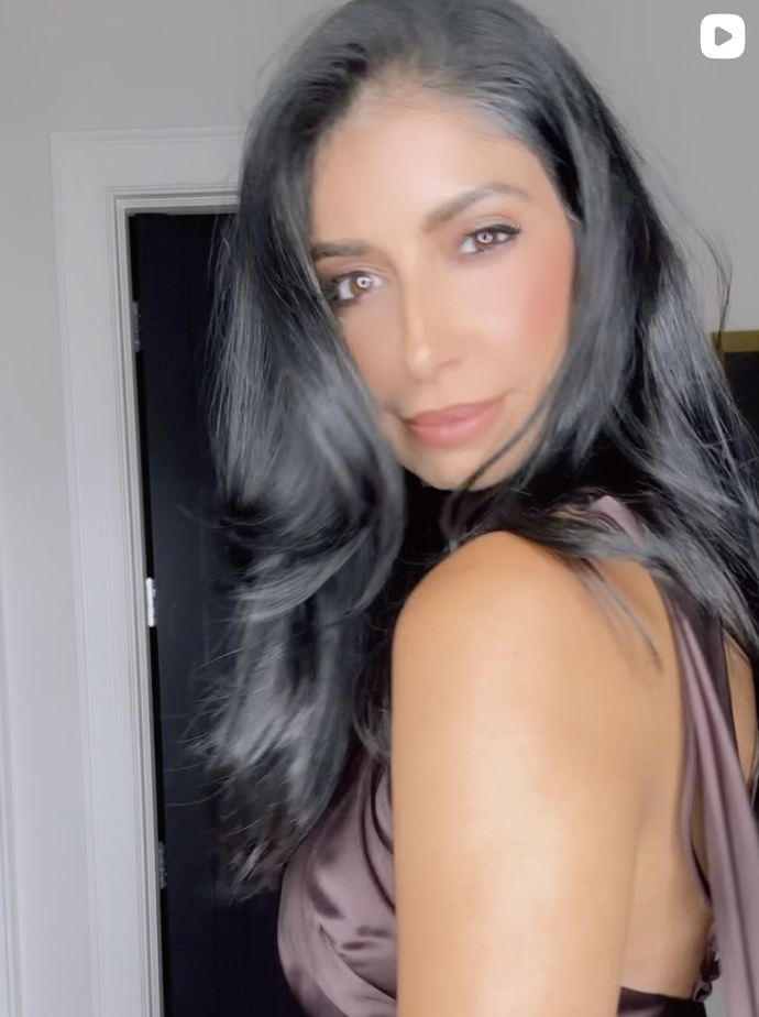 Pooja Handa getting ready for TIFF