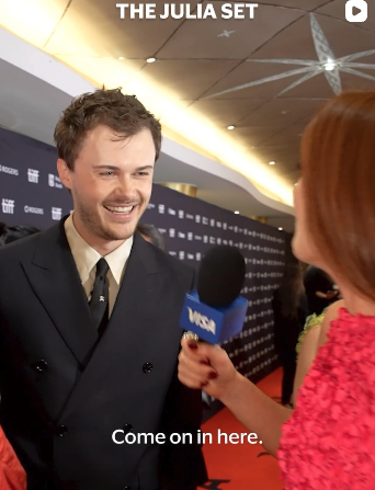 Jessi Cruickshank at TIFF with Christopher Briney